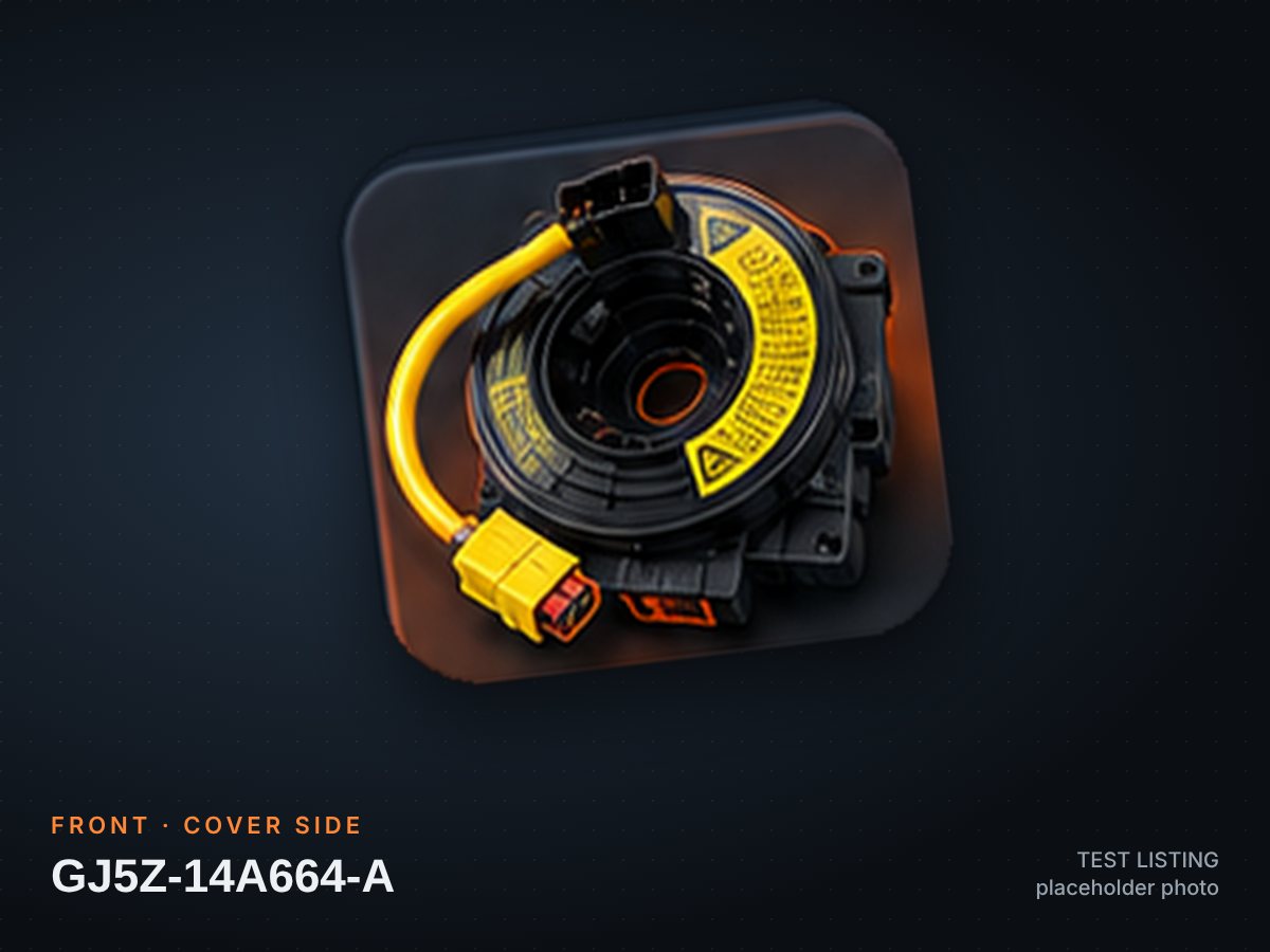 2015 Ford Escape Clock Spring OEM GJ5Z-14A664-A