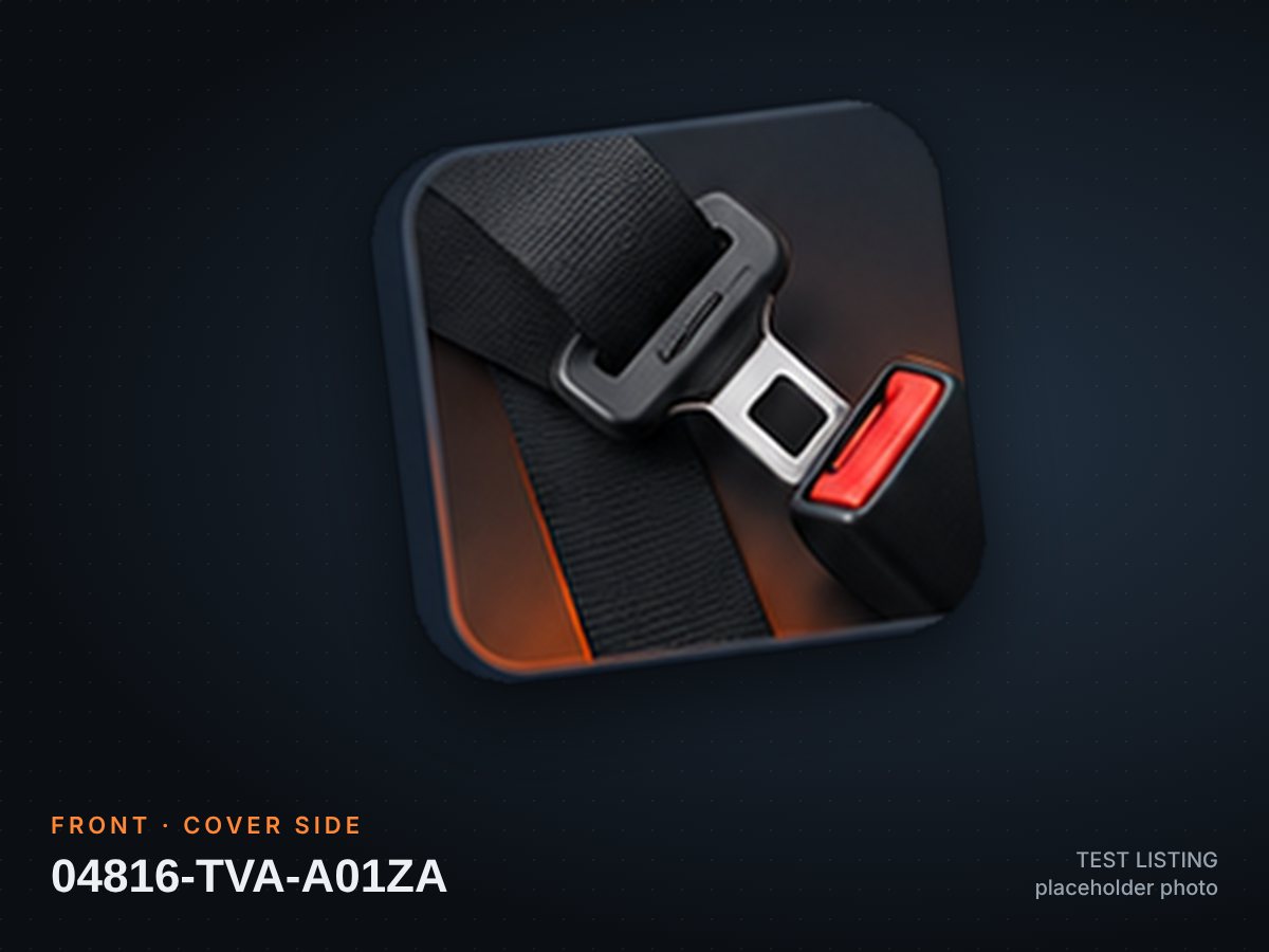 2019 Honda Accord Passenger Seat Belt Buckle OEM 04816-TVA-A01ZA